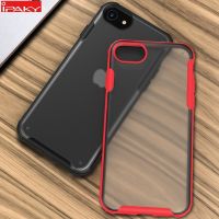 {Chaoke digital branch} IPAKY เคสใสสำหรับ iPhone SE 2020 2022ไฮบริด PC TPU โปร่งแสงสำหรับ iPhone 7 8เคสเกราะกันกระแทกฝาครอบสำหรับ iPhone 7 8 Plus