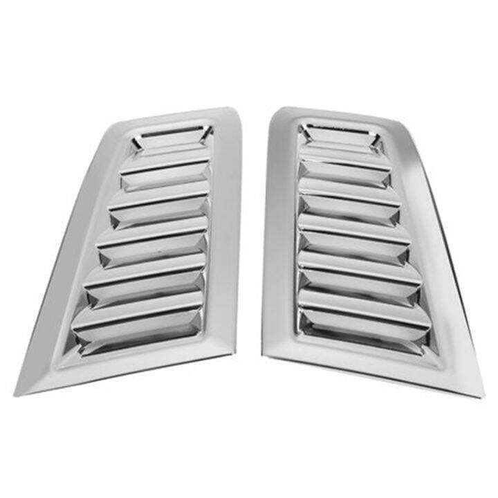 2Pcs Car Vents Grilles Air Flow Intake Hoods for Ford Focus MK2 ST