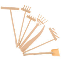 HAOYUNLA 1 ชุดเซนการ์เด้น Rake Sandbox Garden Rake Meditation Zen Garden Accessories