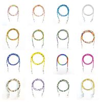 18 model Colorful Beads Strap Lanyard Face Lanyard Glasses Holder