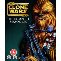 [ปก+แผ่นสกรีน]STAR WARS THE CLONE WARS SEASON 6 (13 EP จบ) [เสียง อังกฤษ ซับ ไทย] DVD 1 แผ่น