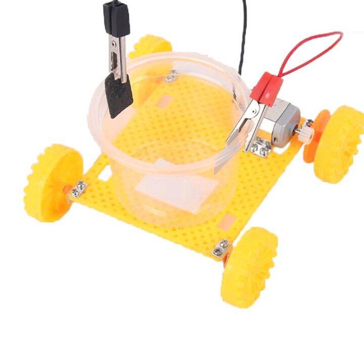 STEM Toy Salt Water Power Car Assembly Toy Educational Science