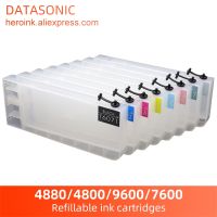 ตลับหมึกสำหรับ Epson สไตลัส Pro 4800 4880 8สี,4450 4400 7600 9600เครื่องพิมพ์300มล. T6071 T6079