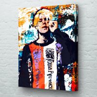 Cool Boy Lil Peep Rapper บทคัดย่อผ้าใบ Wall Art - HD พิมพ์ Modular โปสเตอร์สำหรับห้องนั่งเล่นตกแต่งบ้านภาพวาด Pictures