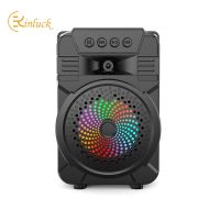 Kinglucky 2022 bluetooth speaker outdoor portable square dance speaker with microphone K song card computer subwoofer TWS audio