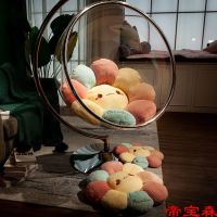 [COD] Hanging chair swing bird nest cushion hanging basket back round radar rattan thickened cradle