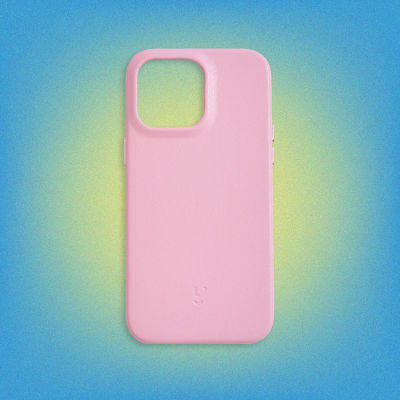 [The Local Collective] MagSafe Leather Phone Case in Cotton Candy