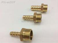 free shipping copper fitting 6mm/ 8mm/10mm/12mm Hose Barb x 3/8 quot; inch male BSP Brass Barbed Fitting Coupler Connector Adapter