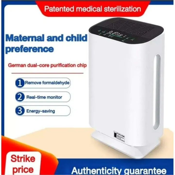 6 STAGE AIR PURIFIER WITH UV LIGHT Kills 99.97 airborne Germs