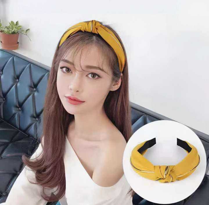 Korean Sweet Headband Simple Wide- Brimmed Headband | Lazada PH