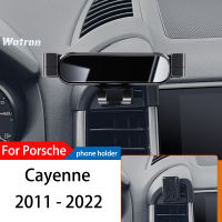 ที่วางศัพท์ในรถยนต์สำหรับ Porsche 2011-2022 GPS นำทางแรงโน้มถ่วงพิเศษยึดมือถือ360องศาหมุนยืน