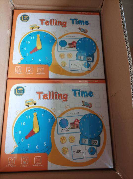 telling-timeสอนเด็กๆเรียนรู้เรื่องเวลา-ผ่านการเล่นสนุกๆด้วยสื่อเรียนรู้เรื่องเวลากันจ้า