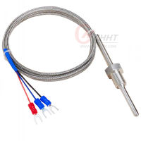 【2023】3 Wire Thermal Resistance High Temperature Thermocouple PT100 Temperature RTD Sensor