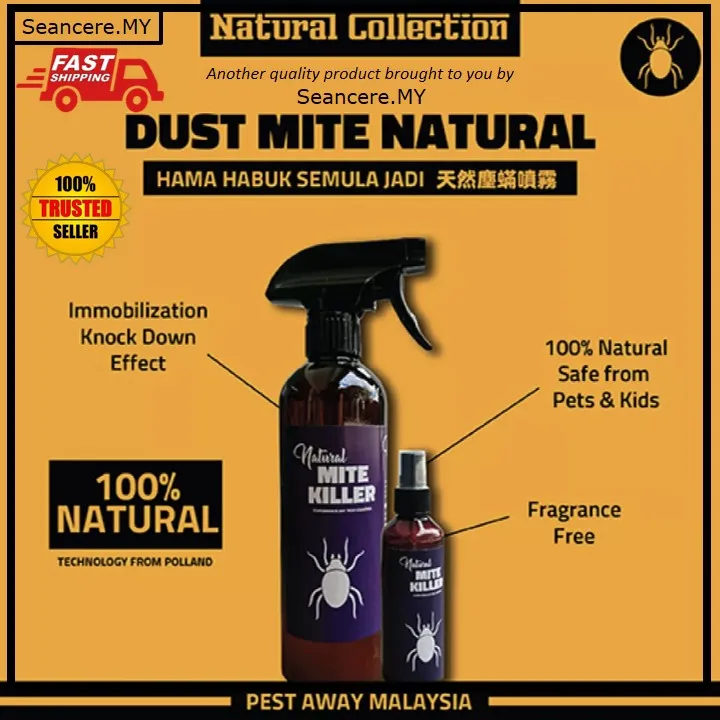 PEST AWAY Natural Dust Mite Spray [Ubat Hama Habuk Kutu Organik