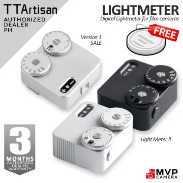 TTArtisan Light Meter II for Camera Photography Accessories with 23 Shutter Speed  Click Aperture Material Aircraft Aluminum