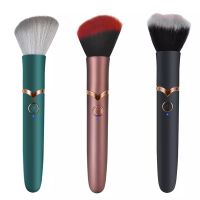 【LZ】℗♕  Cosméticos Maquiagem Blending Brush Puff elétrico aplicador 10 frequências de vibração maquiagem rápida novo