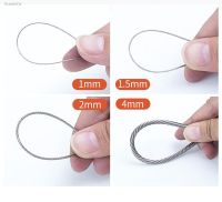 ✁ 1 1.2 1.5 2 2.5 3 4 5 6 8 10-20mm 304 Stainless Steel Rope Wire Rope Alambre Cable Softer Fishing Lifting Cable 7X19 Structure