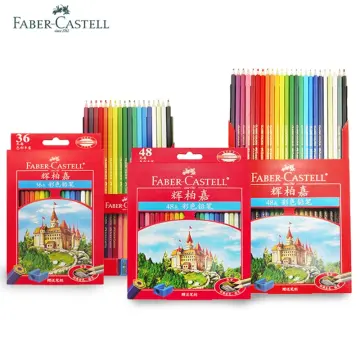 Faber Castell Black Edition Professional Color Pencil 72/48 Colors Oil Colored  Pencil Set For Painting School Supplies Andstal