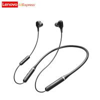 Lenovo XE66 Sport Bluetooth หูฟังไร้สายสายคล้องคอหูฟังในหูพร้อมหูฟังตัดเสียงรบกวนไมโครโฟน