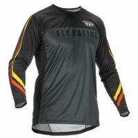 Fly Racing SE เสื้อเจอร์ซีย์นักปั่นแข่งรถวิบากสำหรับผู้ชาย,เสื้อยืดลายจักรยานยนต์แขนยาวจักรยานดาวน์ฮิลล์เสือภูเขาระบายอากาศได้ดี