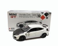 MINI GT 1:64 HON DA Civic TYPE R alloy toy car toys for children diecast model car Birthday gift