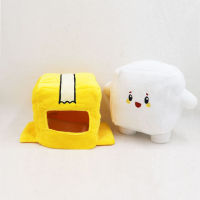 New Lankybox Rocky Plush Toys Cute Cartoon Anime Boxy Foxy Stuffed Plush Doll Gift For Girl Children