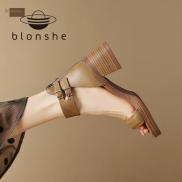 Blonshe gót dép cho phụ nữ Fasion Giày Hàn Quốc cho phụ nữ Xăng đan cao