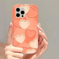 เคส S23 S22 S21 A34ลาย Love เคสโทรศัพท์รูปหัวใจสำหรับ Samsung A54เคส5G A14 A53 A33 A52S A32 A13 A23 S21 S22เคสปกแบบพิเศษ S23