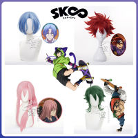 [LXYH- COSER KING] Anime SK∞ 8 REKI SNOW Langa MIYA Cherry Blossom เครื่องแต่งกายคอสเพลย์ การ์ตูนอะนิเมะ Man Woman Wig Hair Prop Cospaly