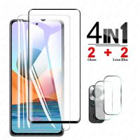 ◘ Protective Camera Lens Glass For Xiaomi Redmi note 10 pro M2101K6G Screen Protector note10pro 10pro max Tempered Glass 10s Film