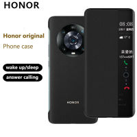 เคส Honor Magic 4 Pro ของแท้360หนังแบบฝาพับเคสซัมซุงเคส Magic V Magic 4 Pro เคสโทรศัพท์สำหรับ Magic4 Pro