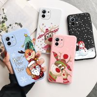 เคส Mi11สำหรับ Xiaomi Mi 11 Lite 5G NE,เคสหลังซิลิโคนคริสต์มาสที่ครอบสำหรับ Xiaomi Xiaomi Mi 11 Lite เคสนิ่มสำหรับปีใหม่