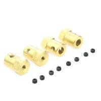 4PCS 5mm to 12mm Brass Combiner Wheel Hub Hex Adapter for B14 B16 C14 C24 MN D90 D91 MN99S RC Car Upgrade Parts