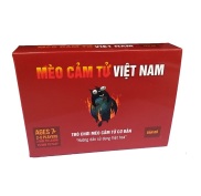 Mèo Nổ Exploding Kittens Hộp Mềm Cơ Bản Giá Rẻ 56 Lá Bài