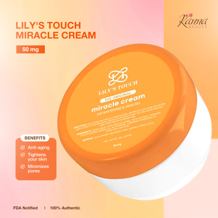 The Original Lily's Touch Miracle Cream Lazada PH