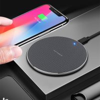 10W QI Wireless Charger With Cable For iPhone 12 PRO MAX XR 11 Fast Wireless Charging For Xiaomi MI Induction Phone Charger Pad