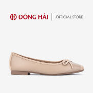 Giày Búp Bê Nữ Zucia Mũi Vuông Phối Màu Đính Nơ - GTH58