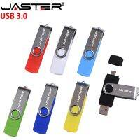 JASTER USB 3.0 OTG Usb Flash Drives 8GB 16GB 32GB 64GB 128GB Pendrives Dual Pen Drive for android system with retail package