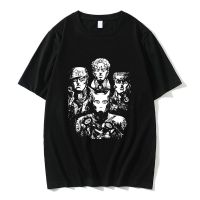 Japan Anime Jojo Bizarre Adventure T-shirt Jotaro Star Platinum Print Tshirt Men Fashion Manga Loose T-shirts Male Tees