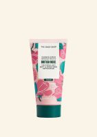 The body shop  british rose shower scrub 50ml