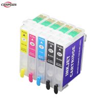 CISSPLAZA 5ชิ้น T1151 X 2 T1031 T1033 T1032 T1034หมึกเติมได้รองรับสำหรับ Epson หมึก TX515FN T1110