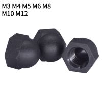 M3 Nut Cap Nylon Black