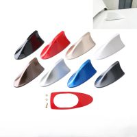 Car Antennas Shark Fin Antenna Auto Radio Signal Aerials Roof for Universal Car Model Car Styling Accessories Exterior Parts