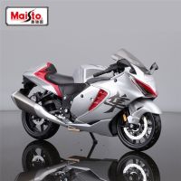 “““ {Maisto 1:12 SUZUKI 2022 Hayabusa มอเตอร์ไซค์แข่งรถอัลลอย Diecasts โมเดลรถจักรยานยนต์กีฬาถนนโลหะของขวัญของเล่นเด็ก