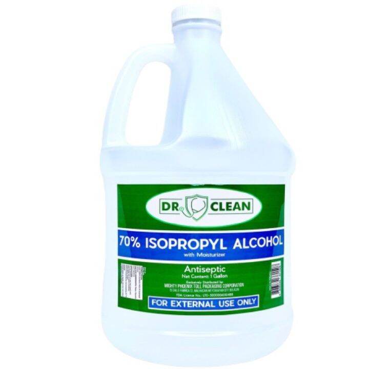 Dr Clean Isopropyl Alcohol 70 With Moisturizer Drclean Gallon Lazada Ph 5060