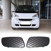 Car Fog Lamp Bezel Fog Light Grille for Benz Smart Fortwo 451 2008-2012 Fog Light Cover 4518260124C22A 4518260224C22A