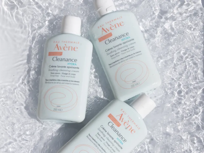 Avene Cleanance HYDRA Soothing Cleansing Cream, Adjunctive Care for Acne  Treatments