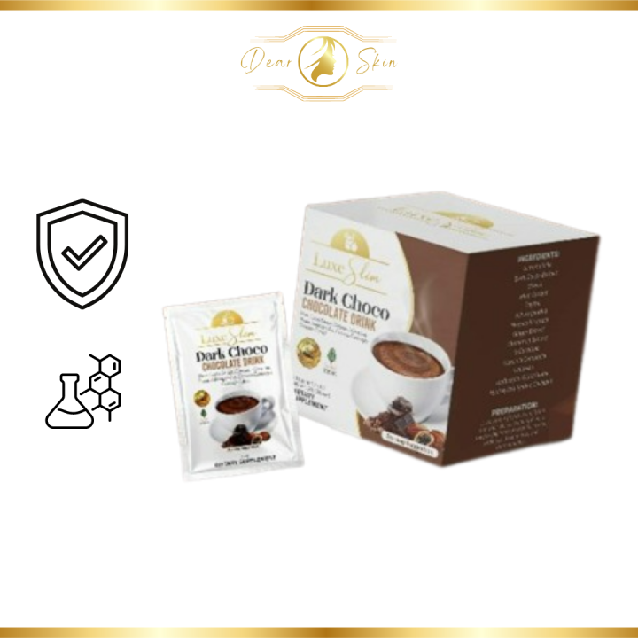 LUXE SLIM DARK CHOCO CHOCOLATE DRINK 10 sachets | Lazada PH