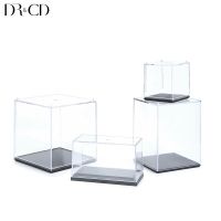 4 Models Acrylic Doll Display Box Figure Collection Box Transparent Storage Box Display Stand Free Shipping