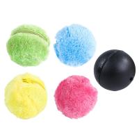 Fluffy Ball Automatic Roller Ball Rolling Ball Pet Interactive Funny Toy Roller Ball Fit to Keep Our Furry Friend Happy